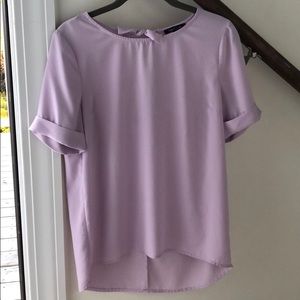 Pink Clover Lavender Blouse